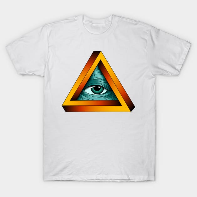 All-Seeing Eye T-Shirt by OldSalt